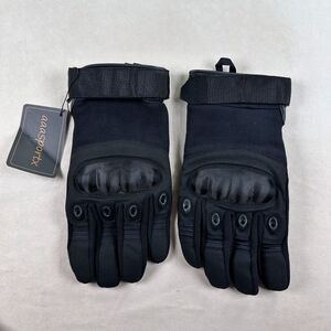Aaasportx Motorcycle Gloves XXL Hard Knuckle Tactical Riding Touchscreen Black